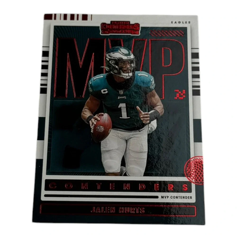 2021 Panini Contenders Jalen Hurts MVP Contenders Red Foil Philadelphia‎ Eagles